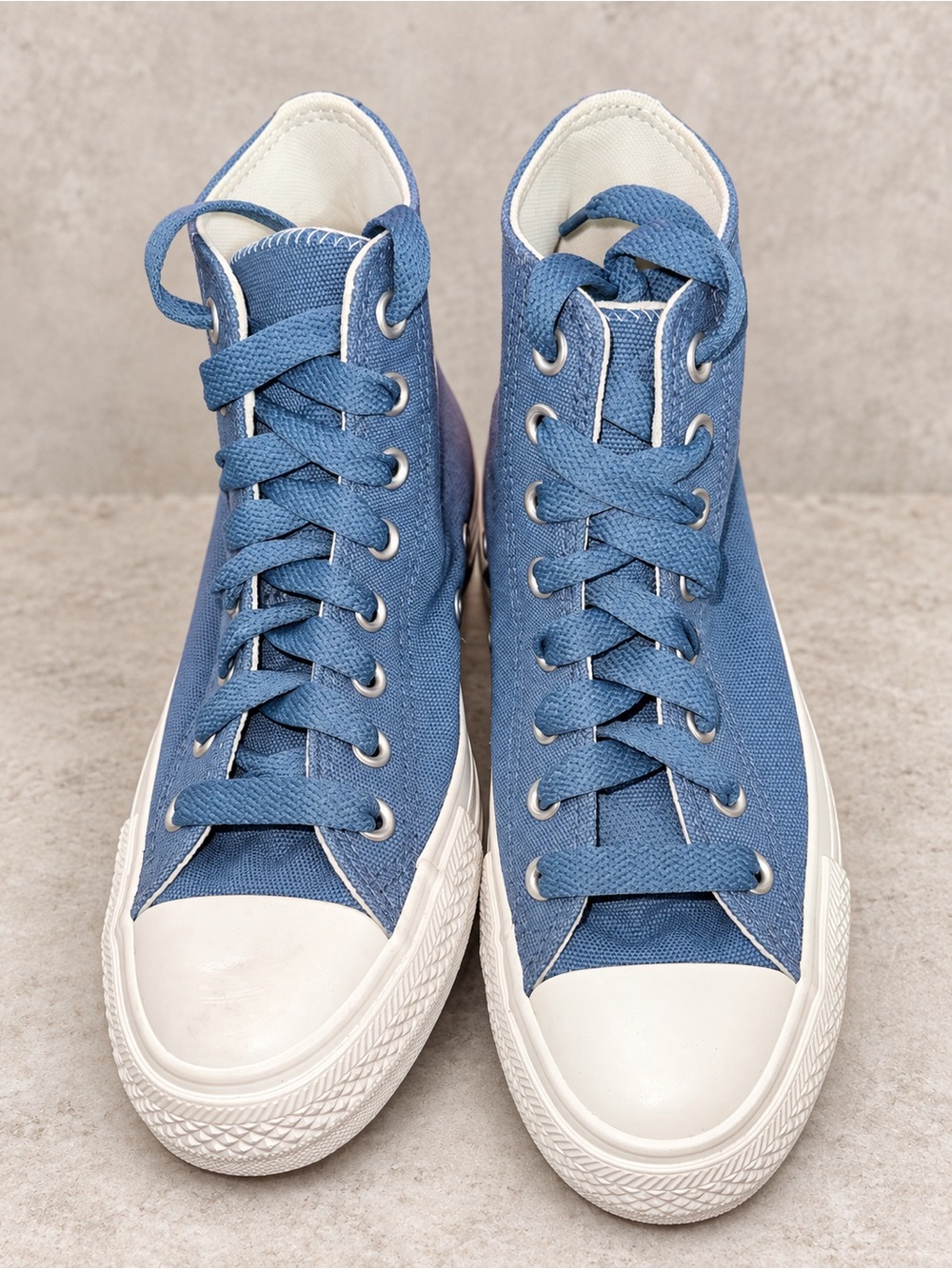 Converse Blue Canvas High-Top Sneakers for Women